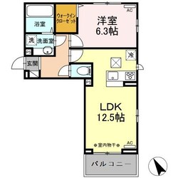 ヒュッゲ大山の物件間取画像